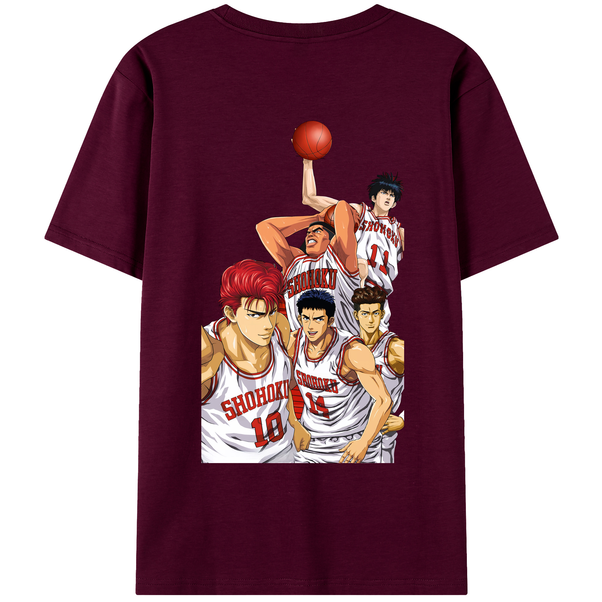 （画像用） SLAM DUNK／スラムダンク レディース半袖Tシャツ(バックプリント)